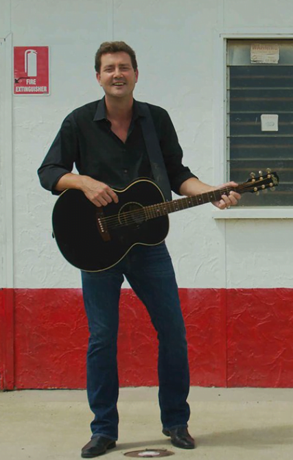 Australian country music singer Adam Harvey